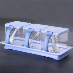 簡(jiǎn)之美調(diào)味盒（3格）550ml