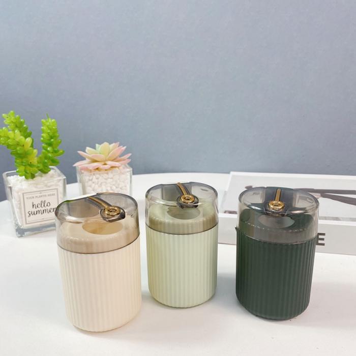 圓形輕奢自動(dòng)牙簽筒