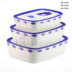 青花長(zhǎng)方形大號(hào)保鮮盒