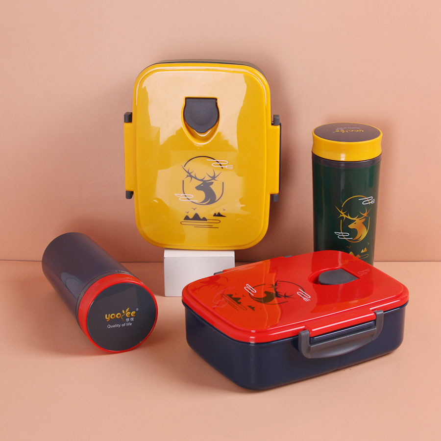 悠悅望月鹿便當(dāng)盒套裝