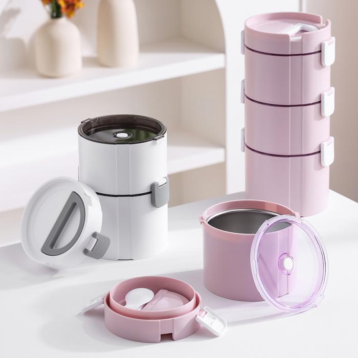 多層不銹鋼便當盒一層